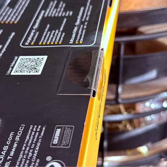 Never Used Gamdias Gaming Hermes E1C 3-in-1 Combo Mouse and Keyboard - Picture 7 of 11